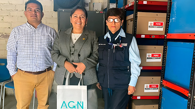 AGN supervisa la DIRIS Lima Este y fortalece el Sistema Nacional de Archivos