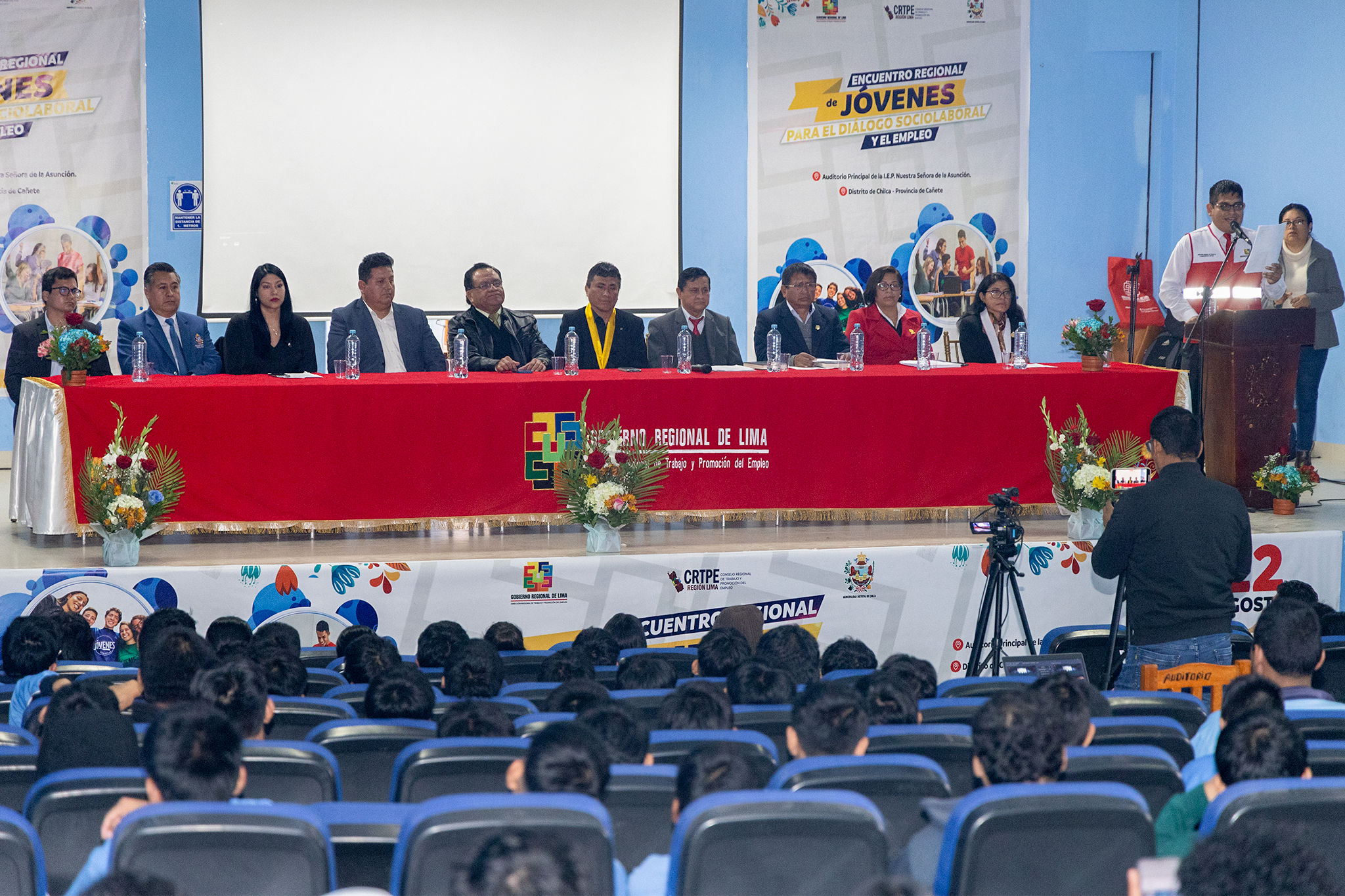 Chilca fue sede del ‘Encuentro Regional de jóvenes para el diálogo socio-laboral y el empleo 2024'.