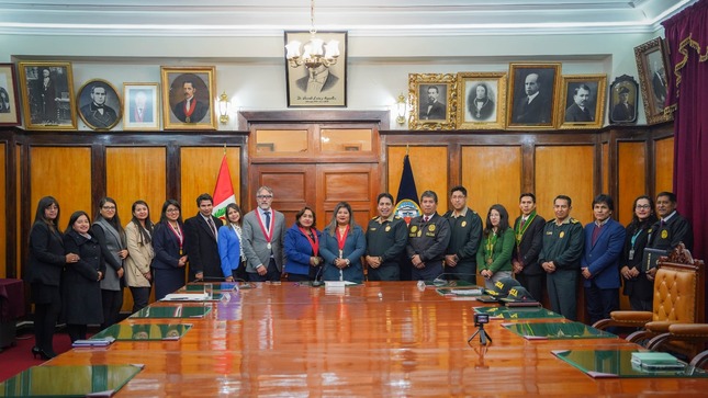 Se realizó la instalación de la comisión distrital de implementación del Código Procesal Penal 2024