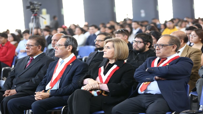 Presidente del TC Francisco Morales participó en la ceremonia de inauguración del VIII Congreso de Derecho Procesal Constitucional en el Cusco