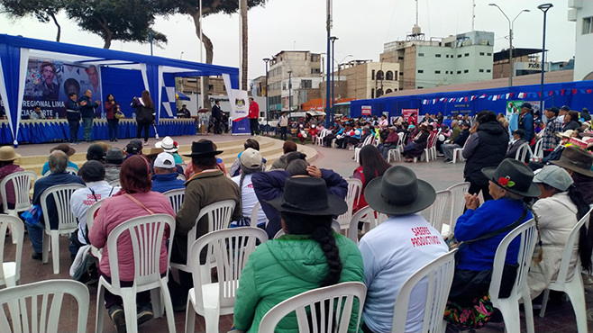 Aucallama presente en el Primer Encuentro Regional Lima Provincias Norte de Saberes Productivos