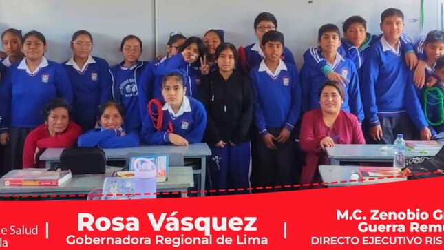 RIS Chilca Mala orienta a estudiantes sobre salud sexual y reproductiva