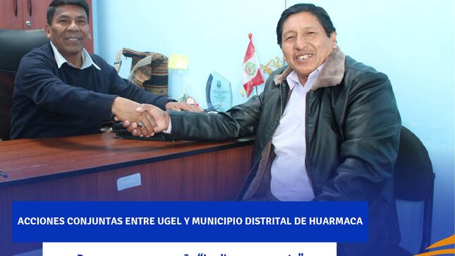 Con el propósito, de fomentar la práctica de valores en los alumnos de la región Piura, la DRE y las 12 UGEL vienen impulsando la campaña Lo digo con respeto” la misma que consiste en la realización de murales con mensajes educativos sobre la igualdad, libertad, justicia y diversidad en nuestra comunidad.

En ese sentido, la UGEL Huarmaca viene haciendo las coordinaciones con el municipio distrital y las instituciones educativas de la zona urbana para el apoyo en la realización de los murales educativos.

Es así que el alcalde de la Municipalidad Distrital de Huarmaca, Lic. Vicente Tiquillahuanca Chuquipoma ha expresado su interés por apoyar en este tipo de campañas en favor de los niños y jóvenes. Asimismo, el director de la I.E. Fray Martín de Porres de la ciudad de Huarmaca, Prof. Yerson Sandoval Quiñones también mostró su disponibilidad para poner en práctica esta campaña.

Cabe mencionar que, a través de esta acción se busca crear conciencia en toda la comunidad educativa respecto a la importancia del respecto mutuo, de lograr una aceptación entre todos sin discriminación y actos de violencia y también vivir en armonía con igualdad y justicia.