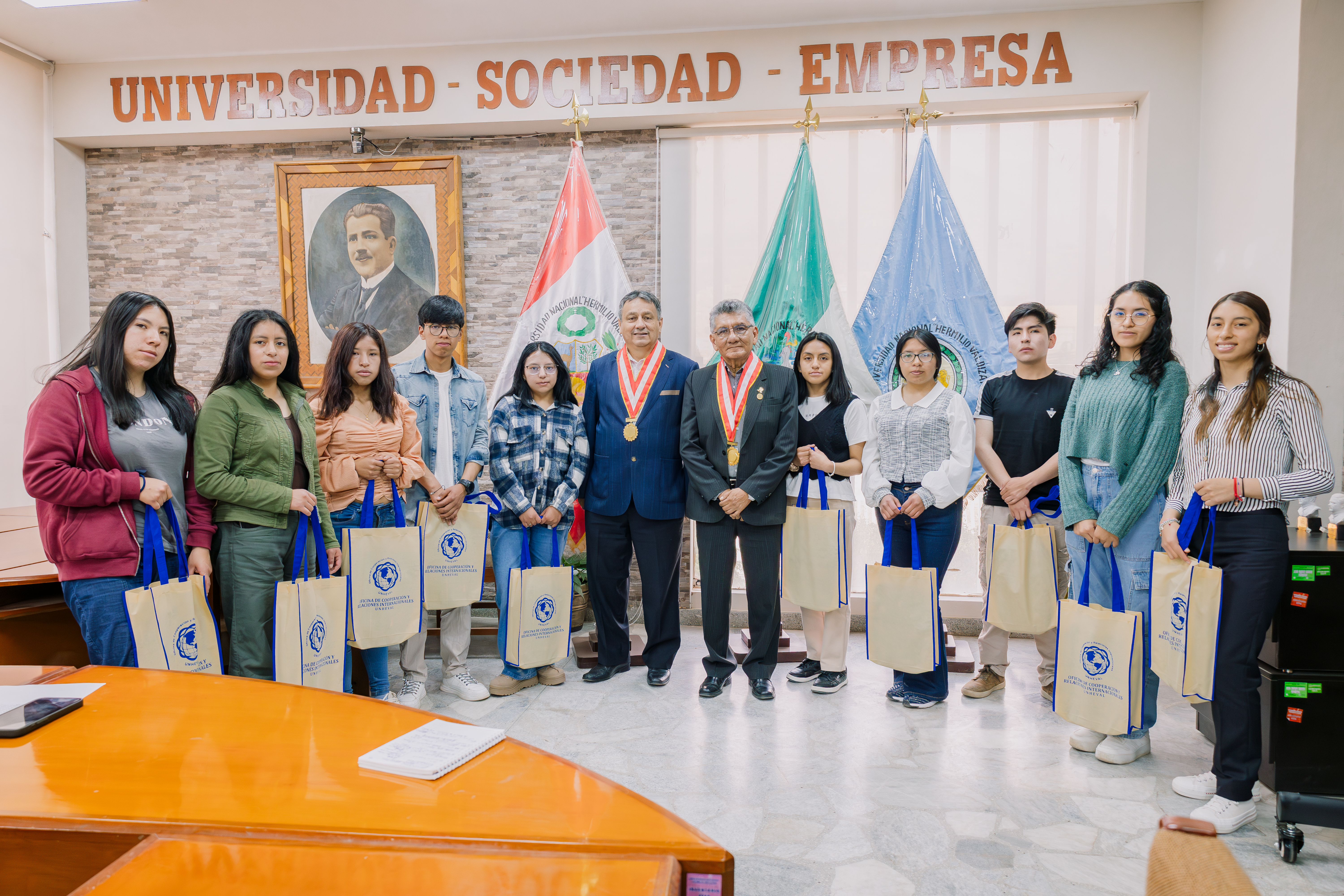 Pasantes de la UNDAC