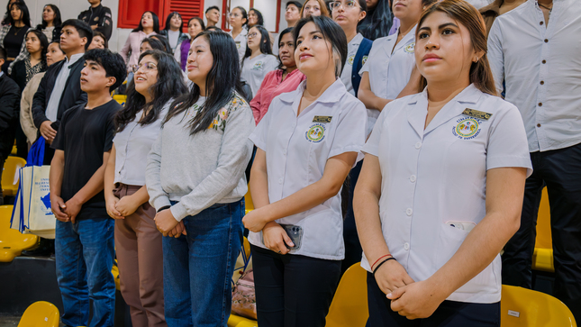 Asistentes al II Congreso Nacional e Internacional de Enfermería