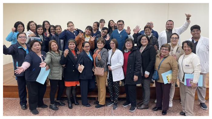 El director general del INSN, Dr. Carlos Urbano Durand, acudió al curso y resaltó el papel importante que cumplirá cada uno de los participantes para la Autoevaluación del Instituto y así lograr la Acreditación.