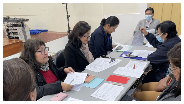 El director general del INSN, Dr. Carlos Urbano Durand, acudió al curso y resaltó el papel importante que cumplirá cada uno de los participantes para la Autoevaluación del Instituto y así lograr la Acreditación.