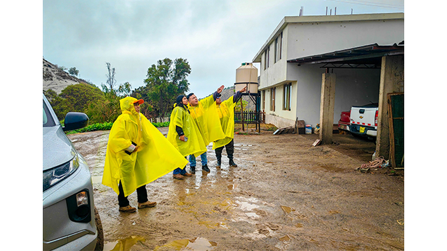 Alcaldesa y regidor lideran acciones de primera respuesta ante emergencias por lluvias intensas