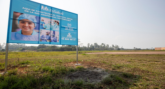 Con inversión de más de S/ 143 millones EsSalud construirá futuro hospital en la provincia de Rioja en San Martín