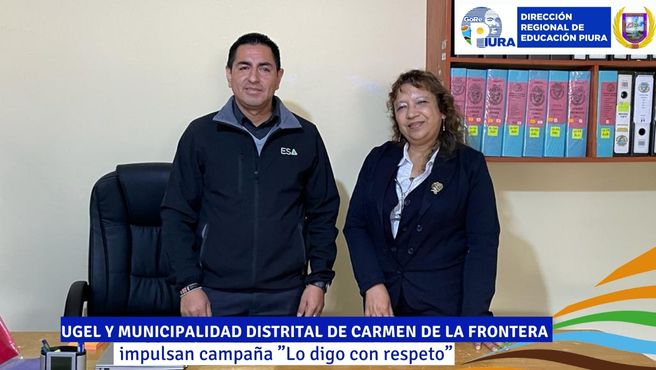 Lo digo con respeto