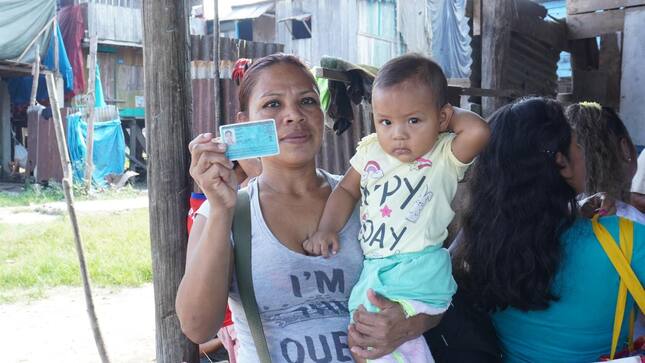 Muni belén realiza campaña de DNI gratuito en el pueblo Libre - Zona baja de Belén. 
