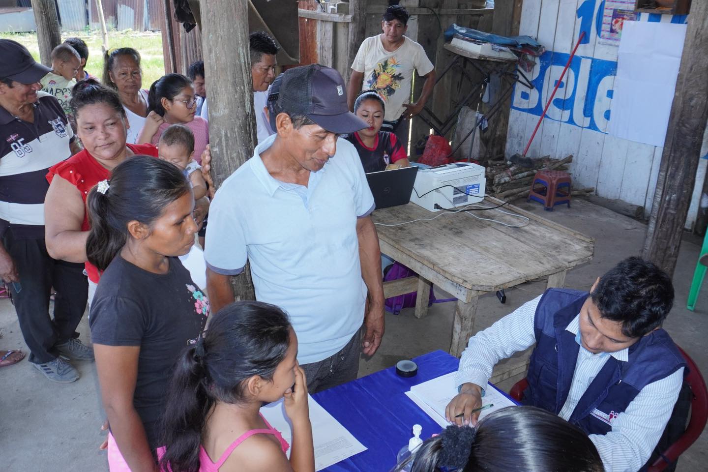 Muni belΓ©n realiza campaΓ±a de DNI gratuito en el pueblo Libre - Zona baja de BelΓ©n.