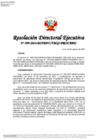 Vista preliminar de documento RDE N° 099-2024-MINEDU-VMGI-PRONABEC