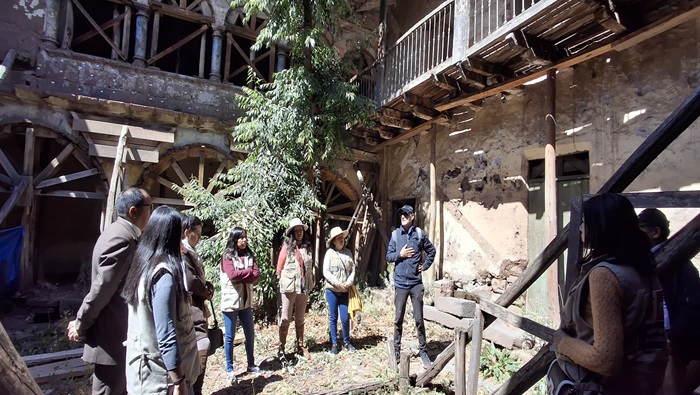 Ministerio de Cultura ofrece asistencia técnica para recuperar “Casa de Oblitas” en el Cusco