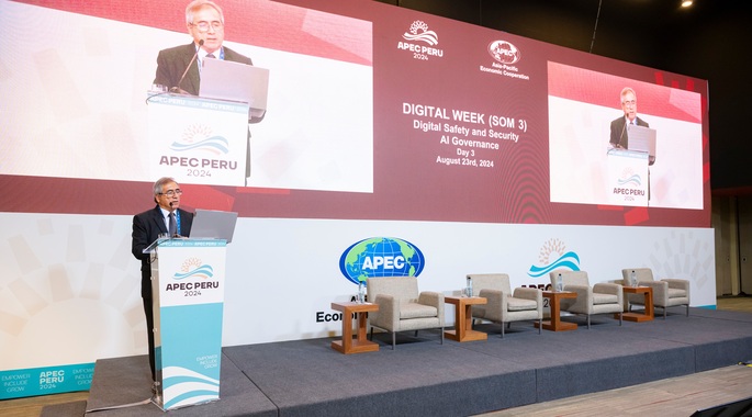 Cancillería organiza diálogo de alto nivel sobre la gobernanza de la inteligencia artificial en el Asia - Pacífico