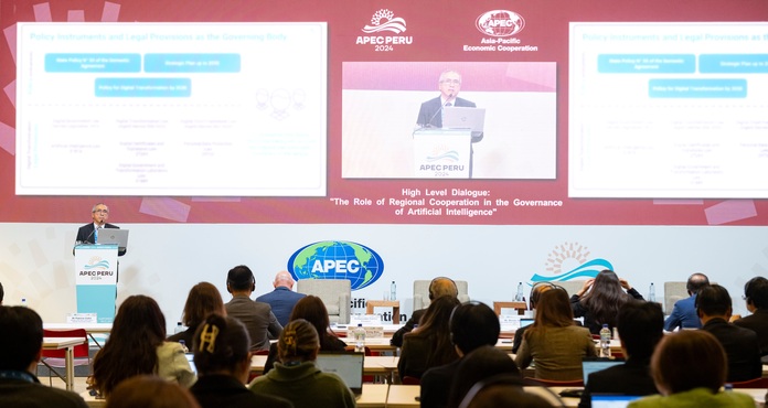 Cancillería organiza diálogo de alto nivel sobre la gobernanza de la inteligencia artificial en el Asia - Pacífico