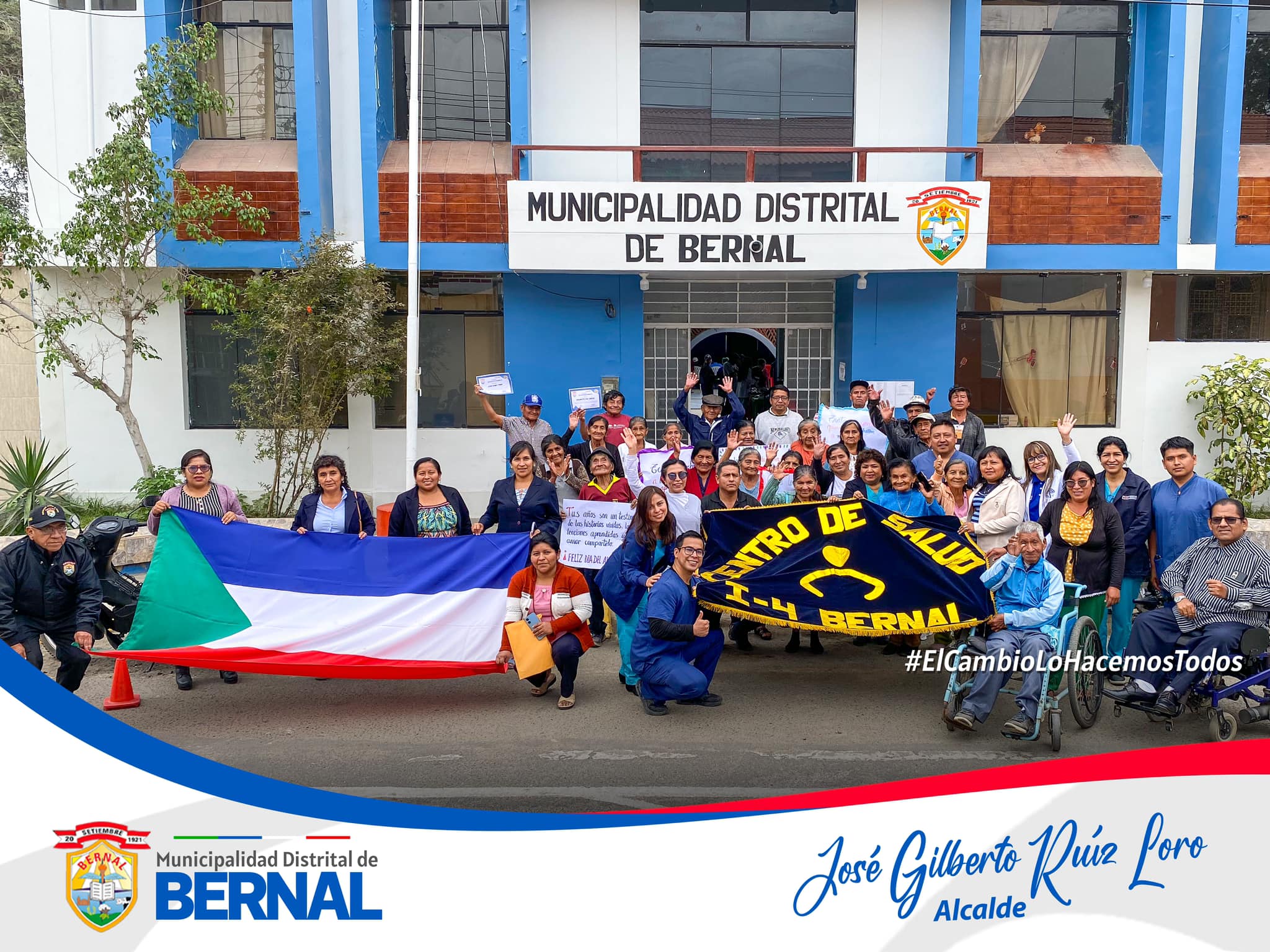 La Municipalidad de Bernal celebra el “Dia del Adulto Mayor” con emotivo homenaje.