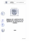 Vista preliminar de documento MANUAL DE CLASIFICADOR DE CARGOS DE MDSMP