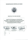 Vista preliminar de documento DIRECTIVA N° 003-0-2024-GM-MDM-QUE REGULAN LA FISCALIZACIÓN POSTERIOR Y LA DECLARATORIA DE NULIDAD DE OFICIO DE ACTOS ADMINISTRATIVOS EMITIDOS POR LA MDM