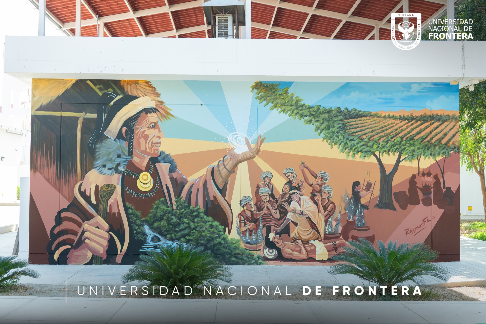 Mural: “Curanderismo, tradición y ciencia”