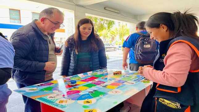 Más ciudadanos continúan participando en los módulos lúdicos que viene impulsando la DRTC
