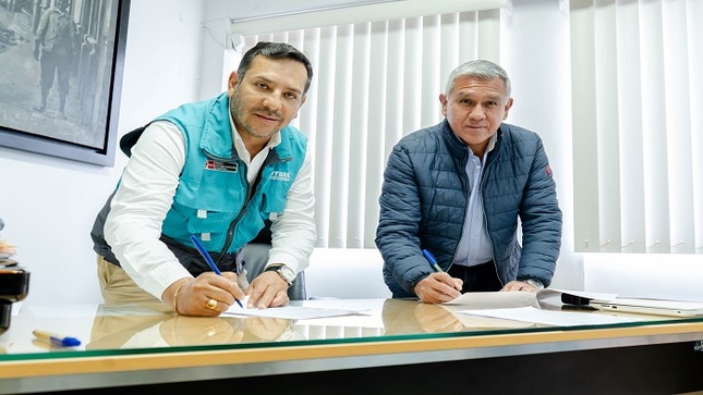 Municipalidad provincial y EMAPA Huaral firman convenio para fortalecer acciones en beneficio de la población 