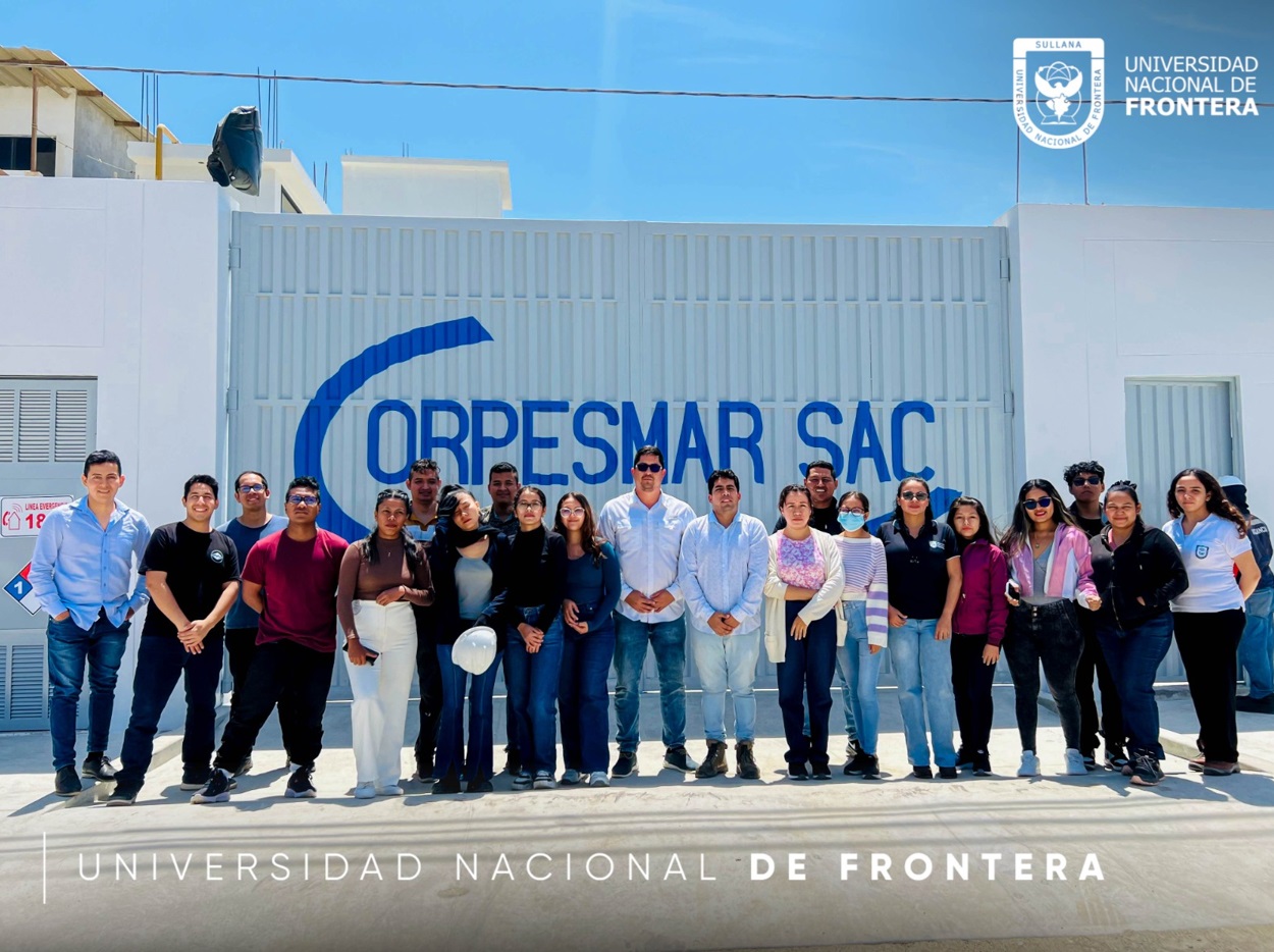 EGRESADOS DE LA UNF VISITAN EMPRESA PESQUERA DE PAITA 