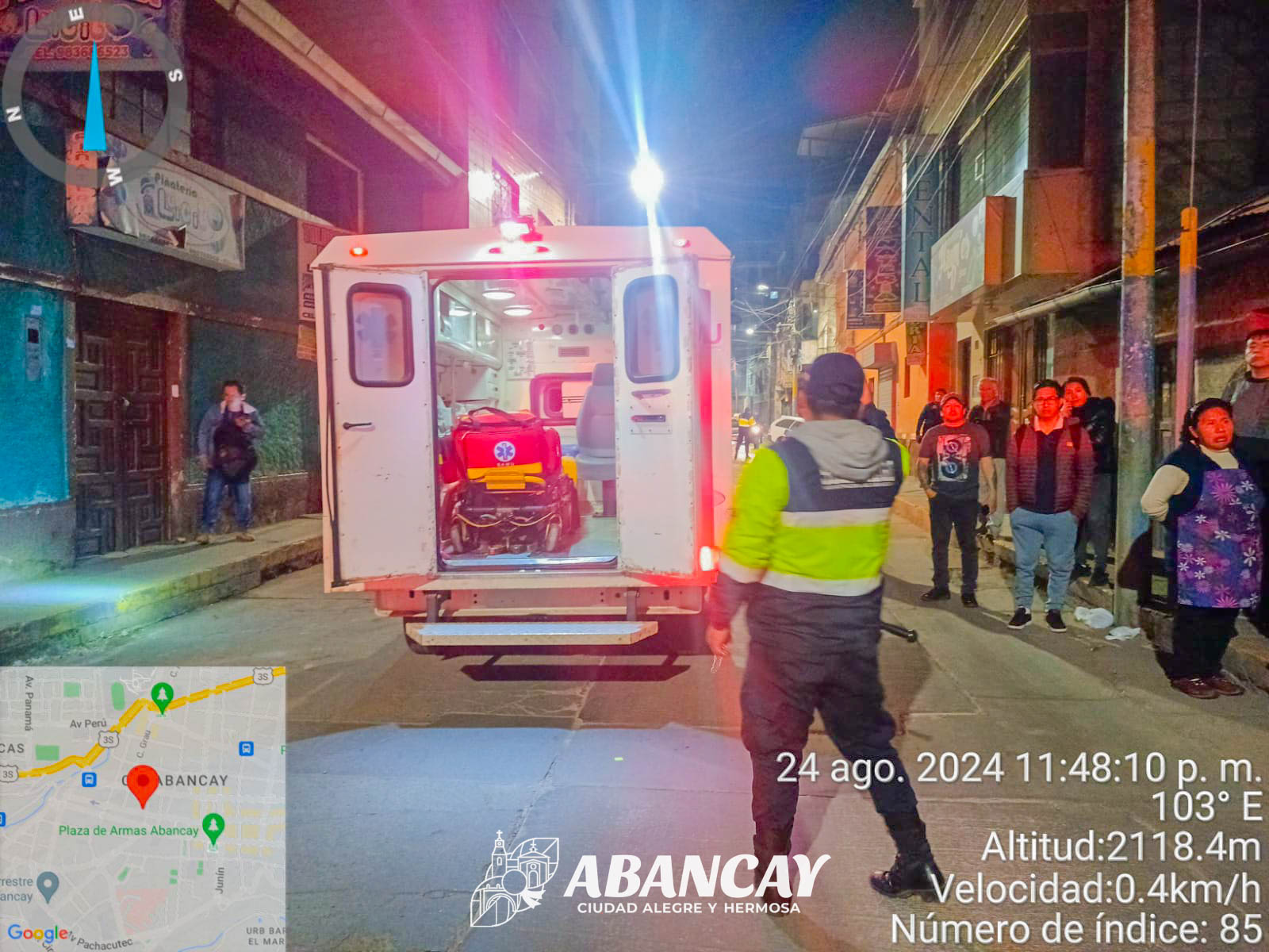 👩🚒🚨ACCIÓN CONJUNTA: Serenos, Bomberos, Policia, Personal De Salud Del SAMU Y EMUSAP Sofocan Incendio En El Jirón Arequipa, Sin Víctimas Que Lamentar.