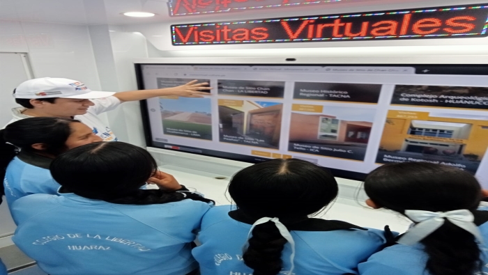 Huaraz: Más de 700 personas participaron de exposición tecnológica del Ministerio de Cultura