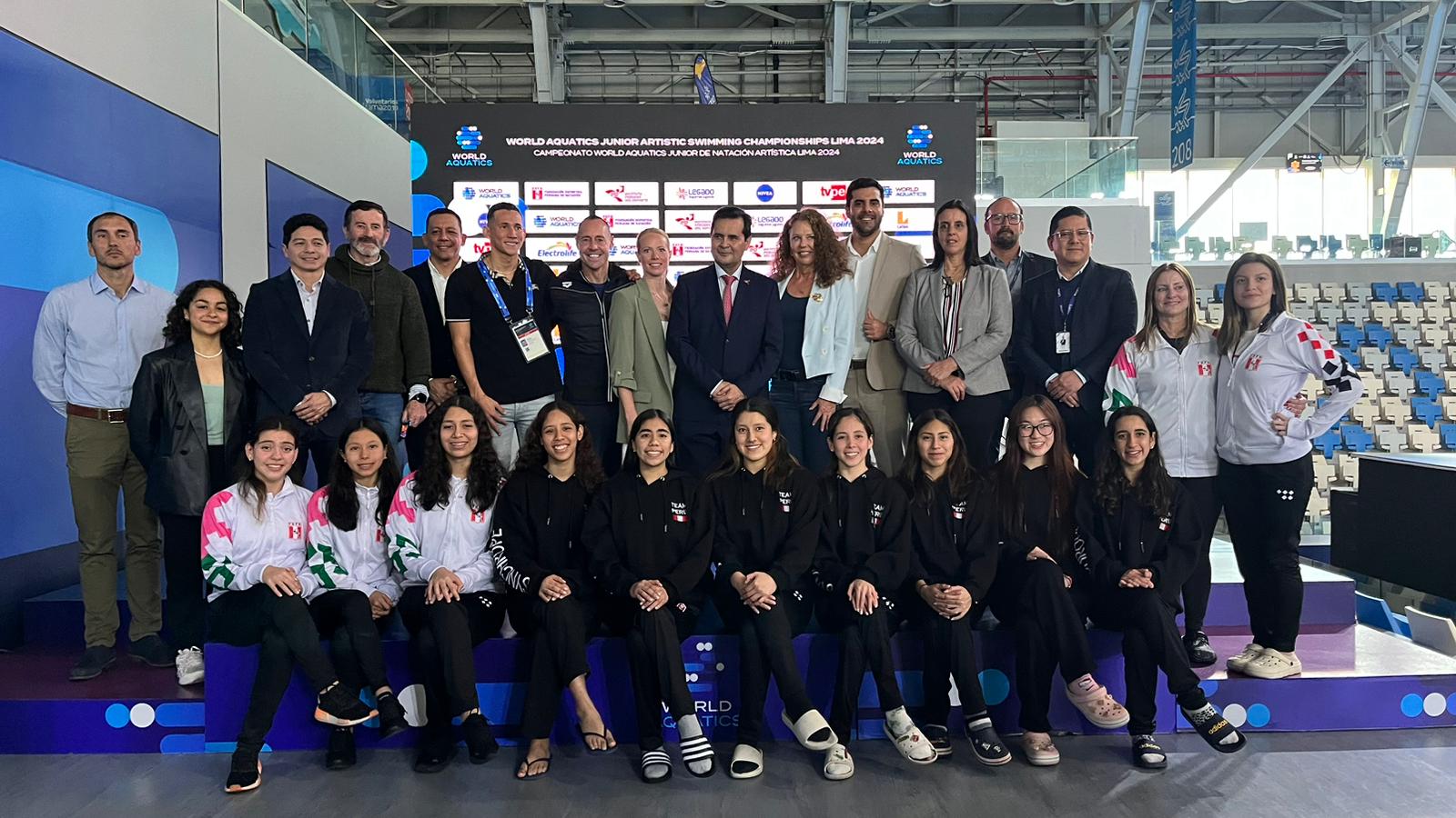 Campeonato Mundial Júnior de Natación Artística 2024 será transmitido por TVPerú