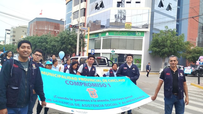 municipalidad de Chiclayo participa en evento de promoción de la Lactancia Materna 2