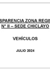 Vista preliminar de documento Uso de vehículos julio 2024 - Sunarp Zona Registral N.° II Sede Chiclayo