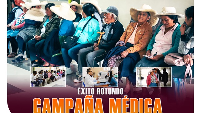 Éxito rotundo la campaña médica especializada brilló en su segundo día 