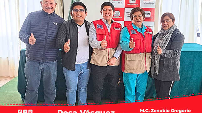 RIS Chilca Mala participa de conferencia de prensa.