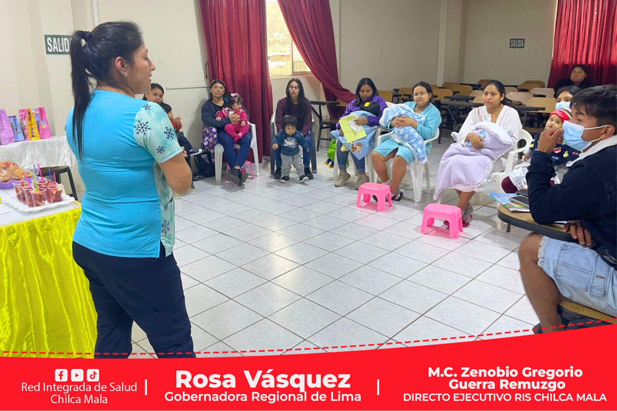 RIS Chilca Mala realiza actividades por la Lactancia Materna
