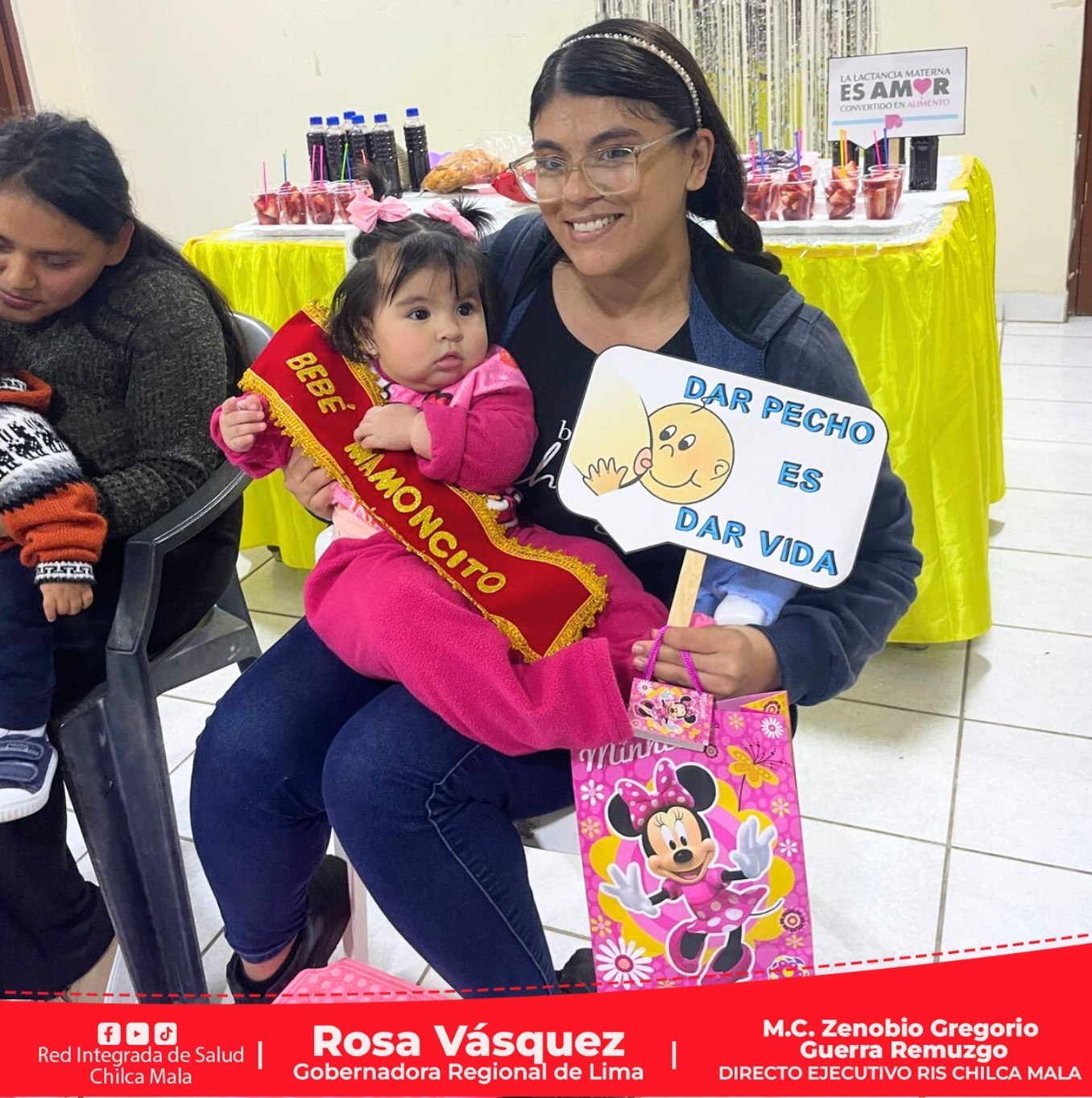 RIS Chilca Mala realiza actividades por la Lactancia Materna