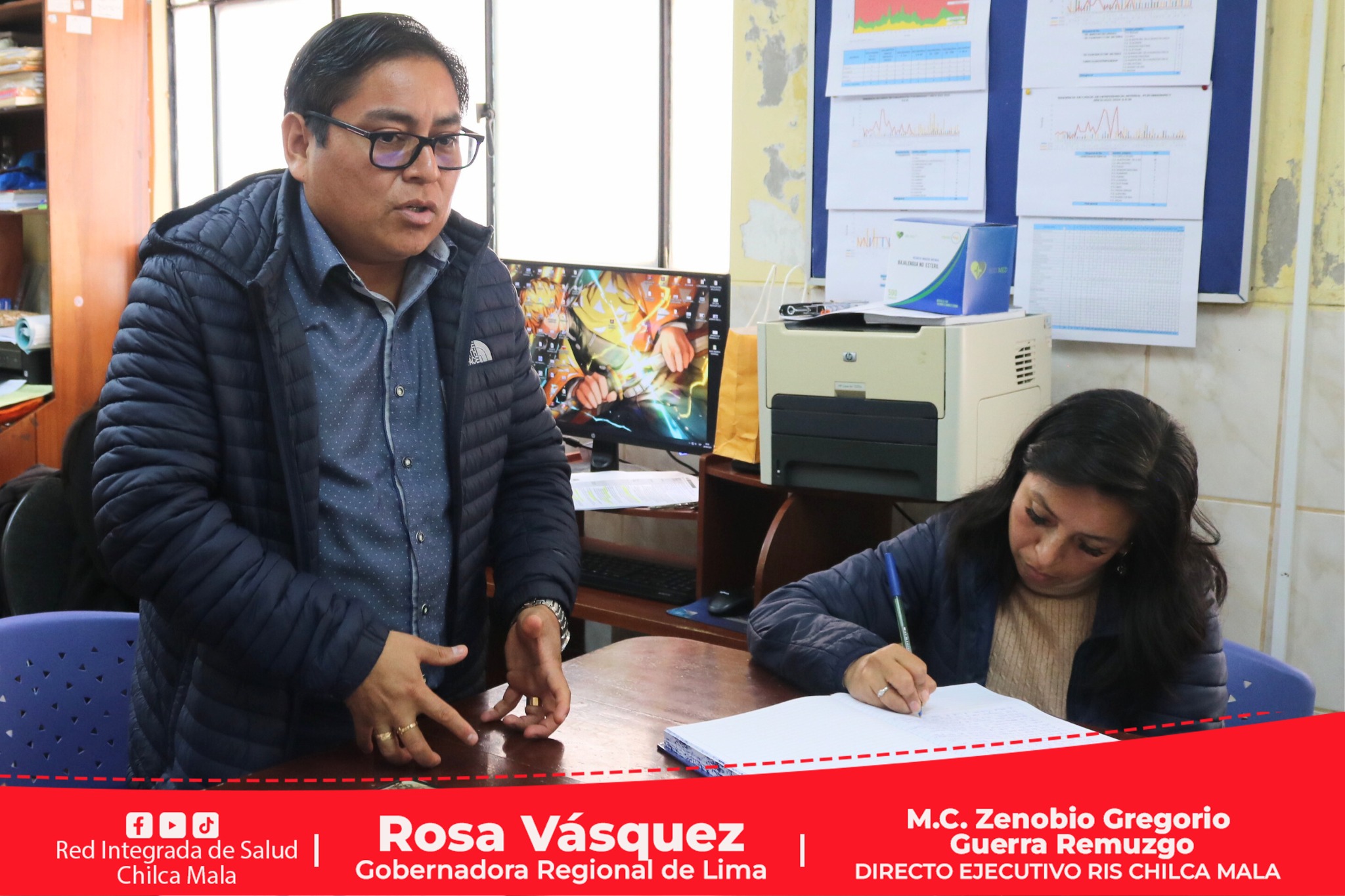 Director Ejecutivo de la RIS Chilca Mala sostiene reunión con el alcalde de la municipalidad distrital de Calango