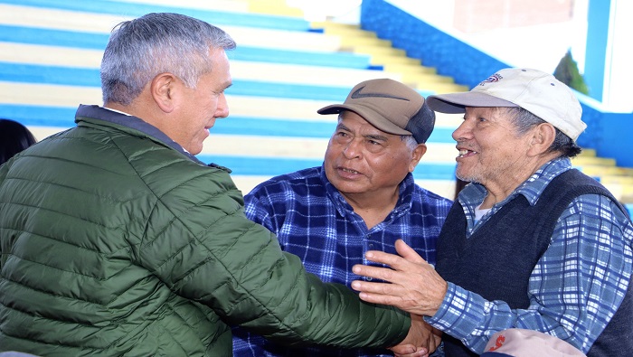 adultos mayores de Huaral en su Día