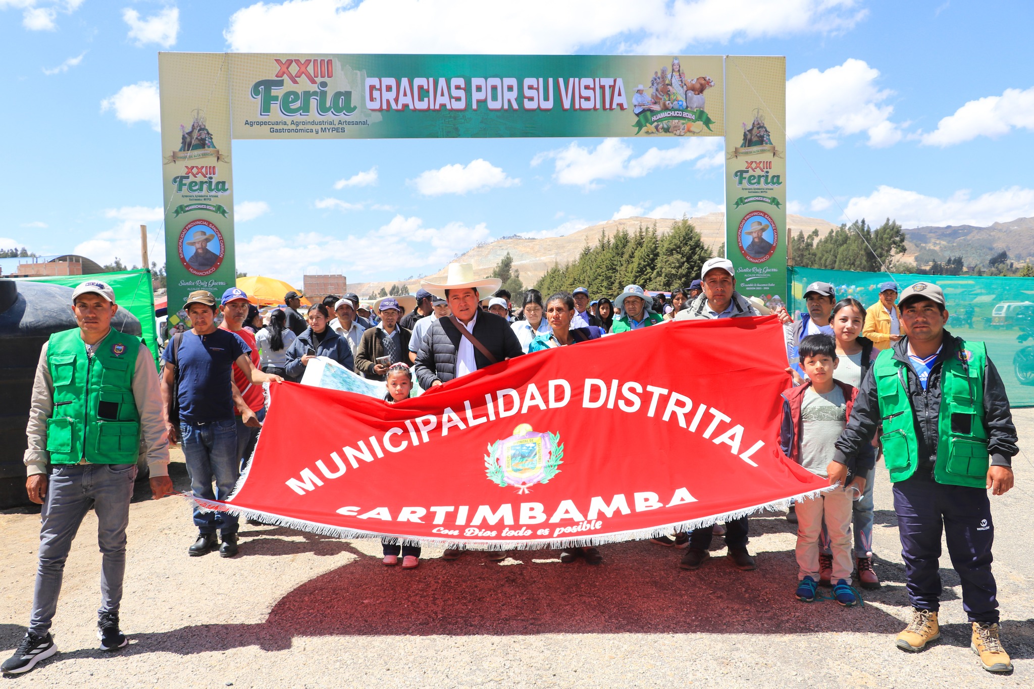 Sartimbamba en la feria agropecuaria Huamachuco 2024