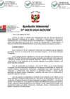 Vista preliminar de documento RM. 00250-2024-MINAM