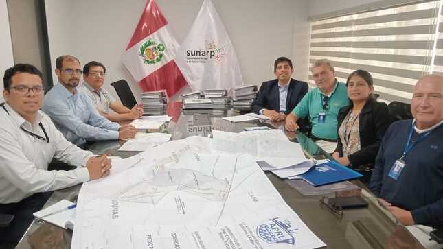 Mesa Técnica de trabajo con SUNARP