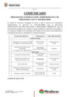 Vista preliminar de documento COMUNICADO N.° 01