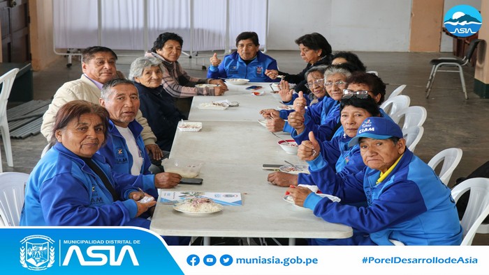 Nos complace en informa que nuestros adultos mayores, integrantes del Centro Integral del Adulto Mayor (CIAM) de la sede Capilla de Asia participaron de un compartir, gracias a la gestión de nuestro alcalde Isaias Alcántara.
#MunicipalidadDistritalDeAsia
#PorelDesarrollodeAsia
#IsaiasAlcantaraAlcaldedeAsia