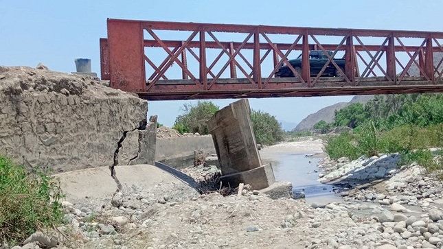 Aclaración sobre los proyectos del puente Rojo de Palpa y Tambillo en Aucallama