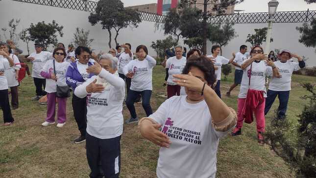 Celebran Día Nacional del Adulto Mayor en Trujillo
