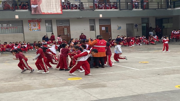 DEMUNA realiza taller dinámico sobre el Bullying en I.E. "Andres de los Reyes"