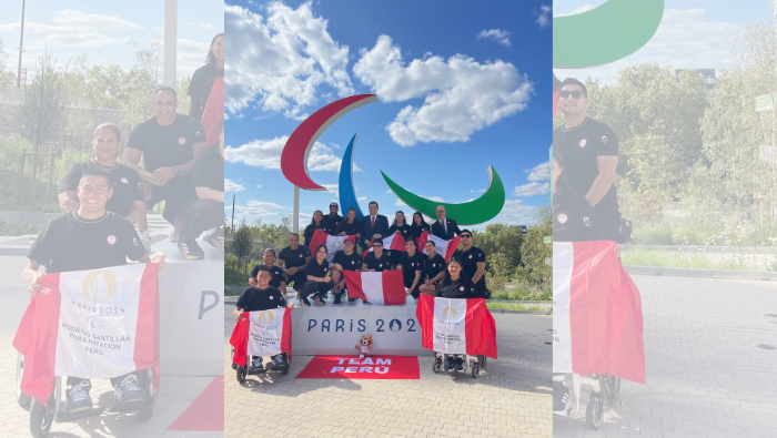 Delegación peruana para Juegos Paralímpicos París 2024 recibe visita del embajador del Perú en Francia