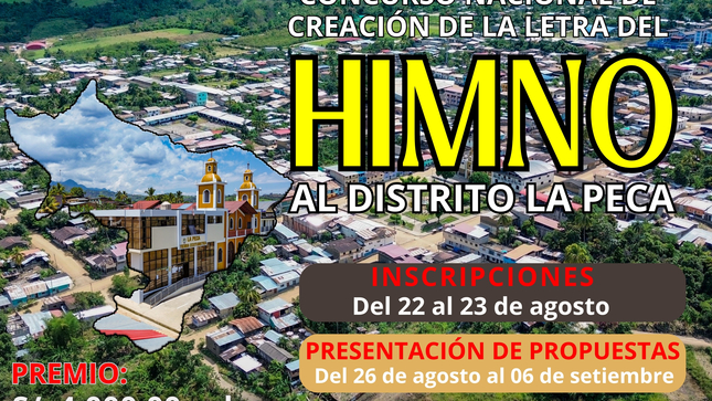 CONCURSO NACIONAL DE CREACIÓN DE LA LETRA DEL HIMNO - II CONVOCATORIA