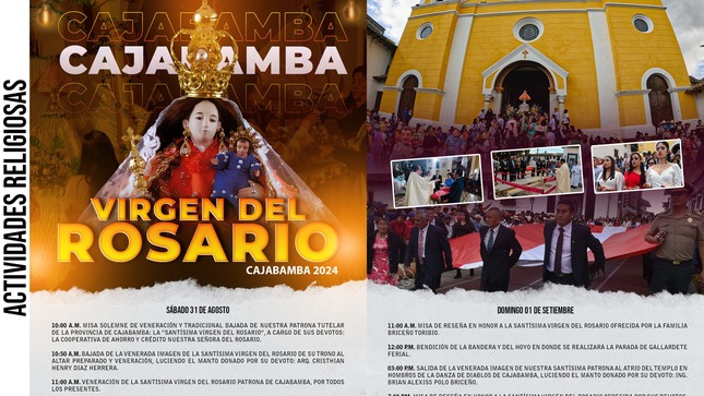 Programa de actividades religiosas