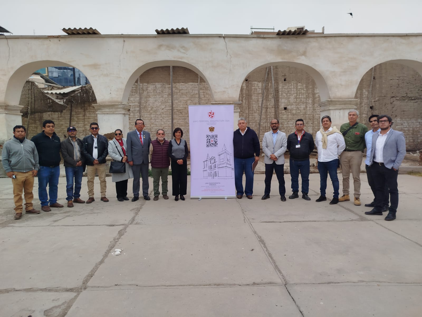 autoridades en el convento